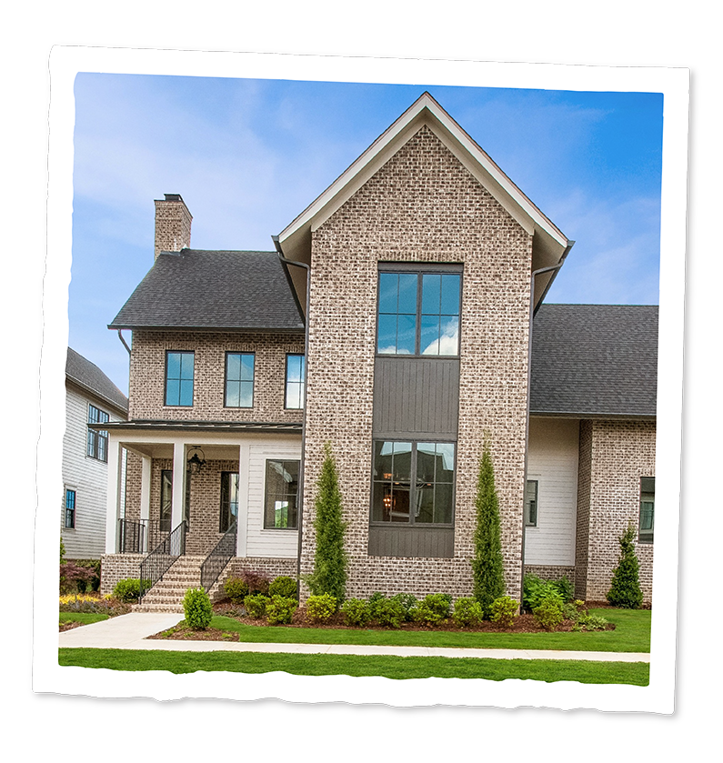 Images_AboutBuilderSipple-03 A home by sipple homes. Made mostly of brick, two stories.