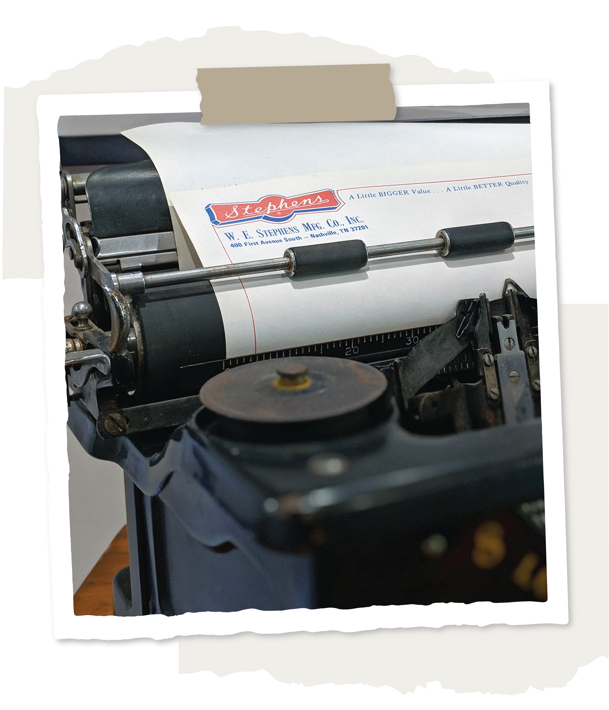 A printing machine for stephens manufacturing