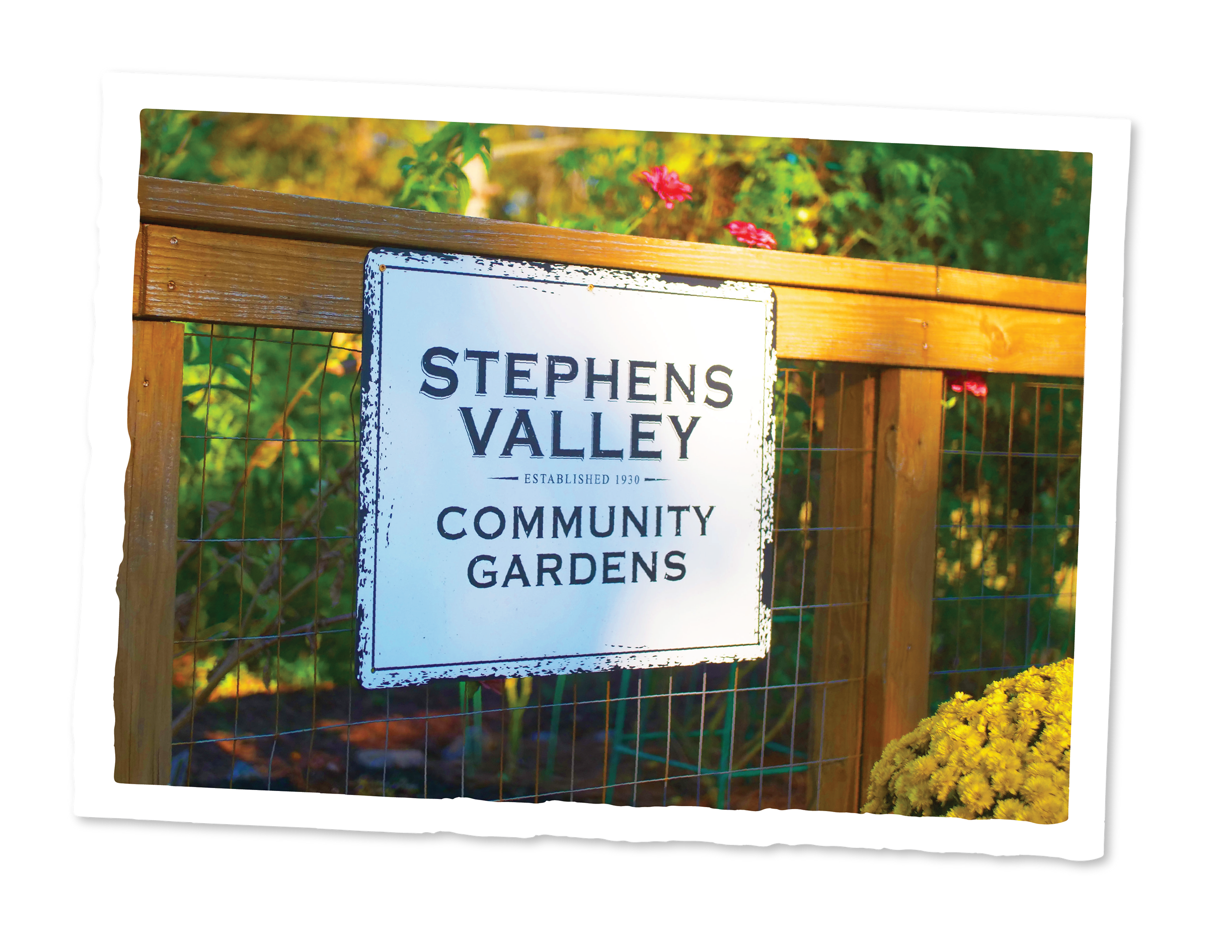 Images_LifestyleAmenities-10 A sign for stephens valley community gardens