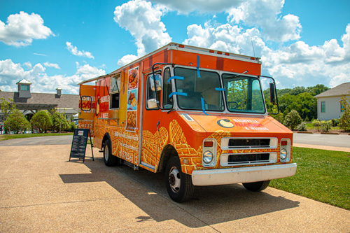 A food truck in stephens valley