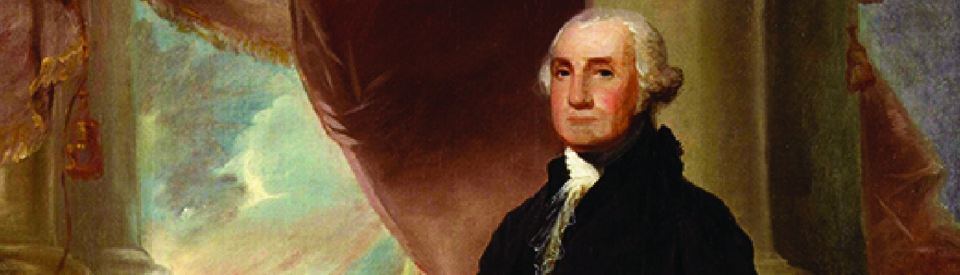 A painting of George Washington