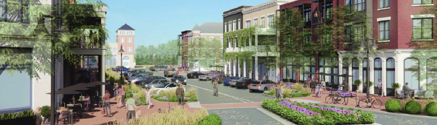 Downtown stephens valley conceptual layout