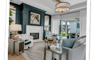 A new home interior in the Nashville area