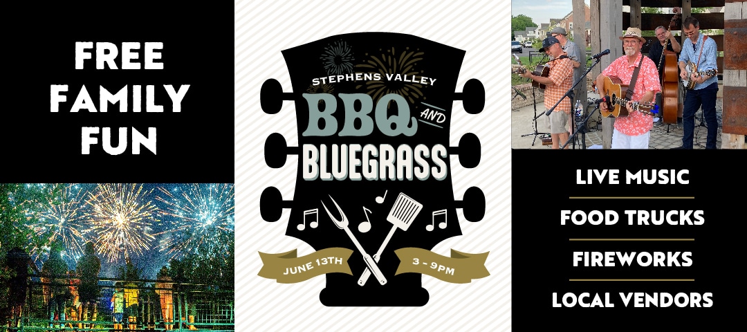 BBq event in Stephens Valley Graphic